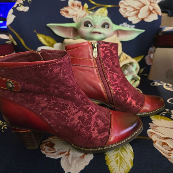 L'Artiste by Spring Step Red SoCute (Size 40 based on fit) Size 41 - NWOT - Picture 2 of 10